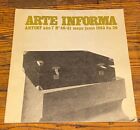 Arte informa - ARTINF ano 7, No. 40/41 - 1983 - Uncommon Magazine, in Spanish
