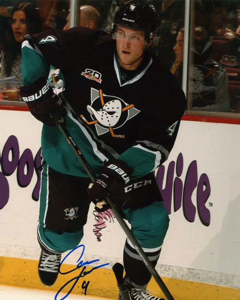 CAM FOWLER 签名 8 X 10 照片 ANAHEIM DUCKS 正品证书 — 第 1/1 张图片