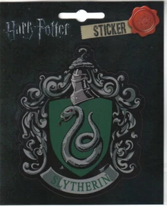 Harry Potter House of Slytherin Logo Peel Off Image Sticker Decal NEW UNUSED - Picture 1 of 1