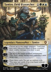MTG - (Borderless Foil) TAMIYO, FIELD RESEARCHER - Bloomburrow Commander (M) - Picture 1 of 1