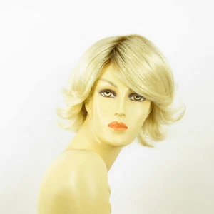 short wig for women very clear golden blond ref: edwige ys PERUK - Imagen 1 de 9