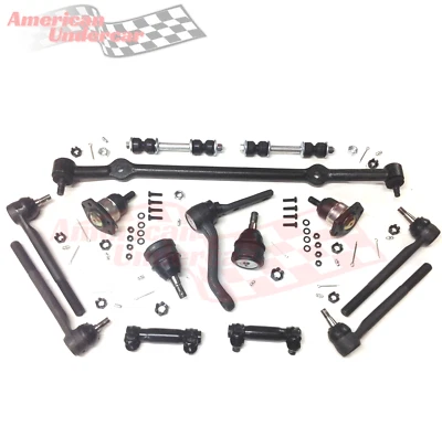 HD Chevrolet Impala Tie Rod Idler Arm Ball Joint Center Link Steering Kit 1973 - Image 1 of 4