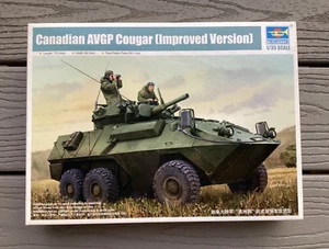 TRUMPETER 1/35 CANADIAN AVGP COUGAR ( IMPROVED VERSION ) MODEL KIT # 01504 F/S - Picture 1 of 9