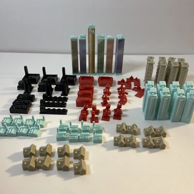 Juego Completo de Edificios Piezas de Repuesto Monopoly City Edition Foto 1 de 4