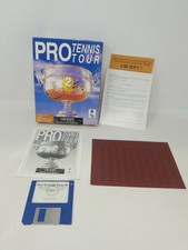 Pro Tennis Tour 2 Commodore Amiga Game In Box w/ Manual 3.5" Ubisoft