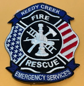 Desaparecido Reddy Creek Bomberos Rescate Florida Disney World Parche Uniforme Despegue - Imagen 1 de 2