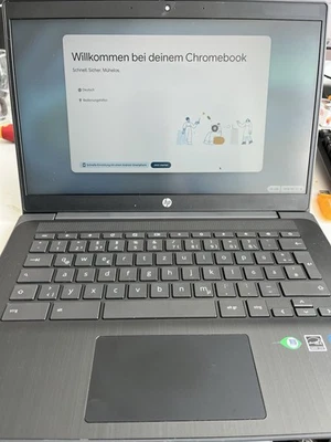 HP Chromebook 14 (14") G6 9TX91EA Notebook N4020 ChromeOS - Bild 1 von 4