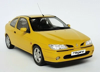 Otto 1/18 - Renault Megane 16V 2.0 Mk1 Yellow Resin Model Car - Image 1 of 4