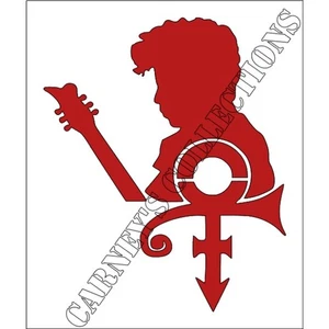 Plastic Stencil - Music Prince (SX334) (8x9.5 to 5.5x6.5 To Pick From)***** - Picture 1 of 6