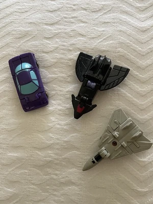 Lote Micromasters Transformers G1 1989 de colección Road Hugger Night Flight Whisper  Foto 1 de 4