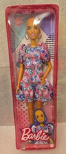BARBIE FASHIONISTAS #150 FLOWER DRESS HOOP EARRINGS NIB - Picture 1 of 1