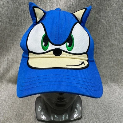 Gorra de béisbol Sonic The Hedgehog Sega azul talla única con correa trasera  Foto 1 de 4