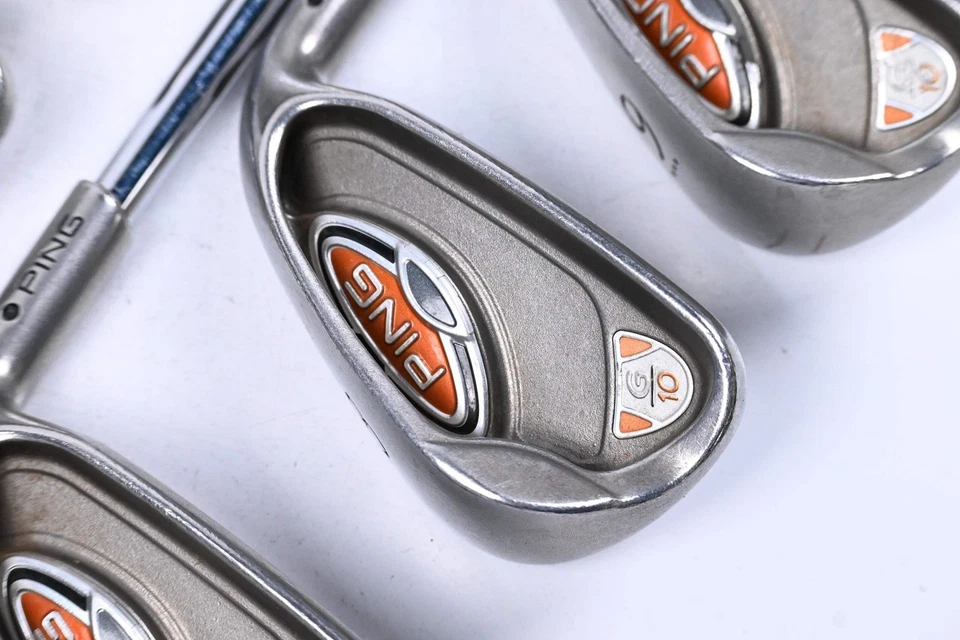 Ping G10 Irons / 5-9i / Black Dot / Regular Flex Ping AWT Shafts - Image 1 of 4