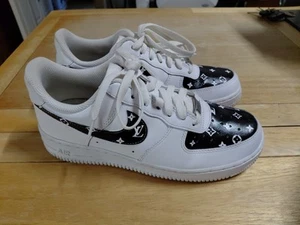 Custom Air Force 1 Nike niedrige Damenschuhe Größe 8,5 H1 - Bild 1 von 7