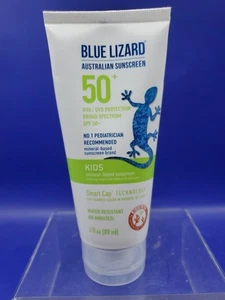 Blue Lizard Kids Sensitive SPF 50+ Mineral Australian Sunscreen 3Oz Exp 01/26 - Picture 1 of 2