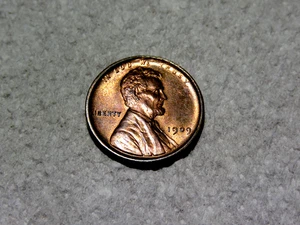 Very Nice Original Nearly 100% RED Brilliant Uncirculated 1909 VDB Penny DF2 - Picture 1 of 2