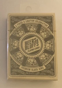 Beers & Bluffs Craft Beer Themed Playing Cards - Plastic Coated Standard Index - Picture 1 of 8