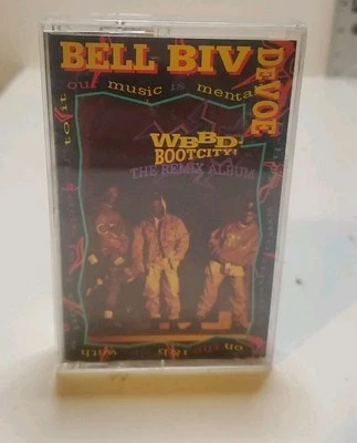 Bell Biv DeVoe "WBBD Bootcity: The Remix Album" Cassette Tape 1991 MCA Records - Imagem 1 de 4