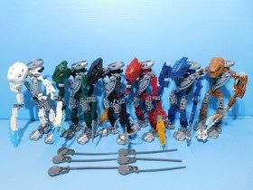 Lego Bionicle Hordika Lot of 6 8736 - 8741  Complete FREE SHIPPING