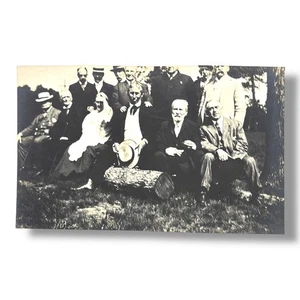 Photo Vaudeville Reunion With Al. Emmett Fostell and Retired Performers c.1920 - Picture 1 of 2