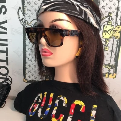 NUEVAS GAFAS DE SOL AUTÉNTICAS FENDI TORTUGA FE40091U 53E Foto 1 de 4