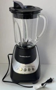 Hamilton Beach Wave Action Leiser Mixer 48 Unzen Glasdose 12 Funktionen - Bild 1 von 12