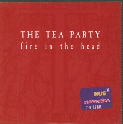 Tea Party Fire In The Head CD UK Chrysalis Album Promo In Kartenhülle. Aufkleber - Bild 1 von 2