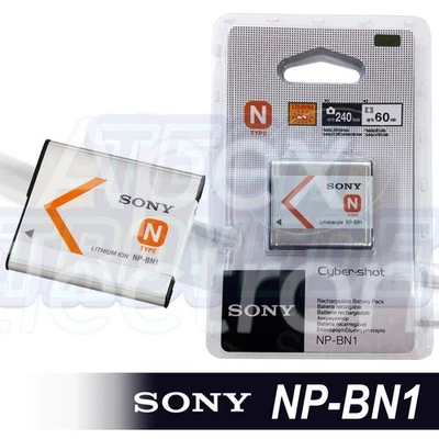 Sony NP-BN1 Battery for Cybershot DSC-W800 W810 W830 W580 W380 WX50 W690 W710 - Bild 1 von 2