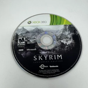 The Elder Scrolls V: Skyrim -- Legendary Edition (XBOX 360) DISC 1 ONLY Tested - Picture 1 of 2