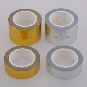 6 Rolls Washi Tape Set, Smooth Washi Masking Decorative - Picture 1 of 5