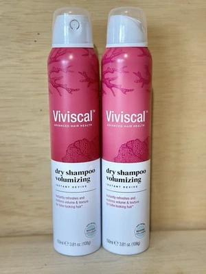 Lot 2- Viviscal Advance Hair Health, DRY SHAMPOO VOLUMIZING, 3.81 Fl Oz Ea - Image 1 of 2