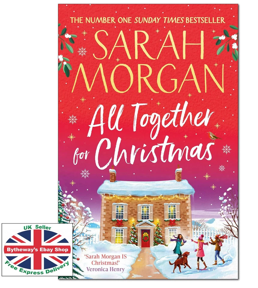 ALL TOGETHER FOR CHRISTMAS Sarah Morgan PAPERBACK *BRAND NEW*