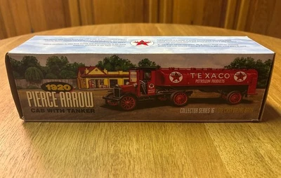 1999 ERTL # H817 TEXACO 1920 PIERCE ARROW CAB W/ TANKER DIECAST METAL BANK MINT@ - Image 1 of 4