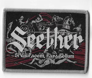 SEETHER Si Vis Pacem, Para Bellum Original 2020 promo patch - Picture 1 of 2