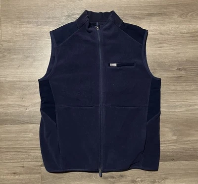 Figs Vest Women’s Size XL Blue Fleece On Shift Full Zip Pockets Primaloft - Image 1 of 4