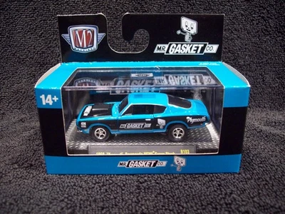 M2 Machines Mr. Gasket 1968 Plymouth Barracuda Hemi Super Stock Limited Edition. - Image 1 of 4