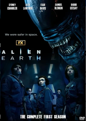 Alien: Earth 2025 DVD TV Series Season 1 Sci-Fi Horror Full HD Region Free NEW - Image 1 of 4