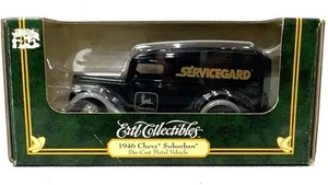 Ertl Black John Deere Servicegard 1946 Chevy Suburban Die Cast Metal Truck - Picture 1 of 5