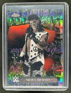 2025 Topps Chrome WWE x Cactus Jack Shawn Michaels Refractor #4/41 - Picture 1 of 2