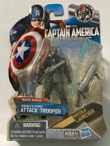Captain America First Avenger Hydra Attack Trooper 3.75” Action Figure 2010 New - Picture 1 of 2