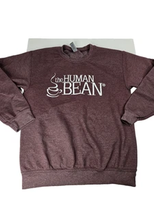 The Human Bean Coffee Southern Oregon Sweater Size Small Blended caramel - Picture 1 of 8