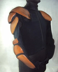 NEU Französische Bereitschaftspolizei Gelenk Schutz Körperpanzerung, Film TV - MEDIUM - Bild 1 von 11