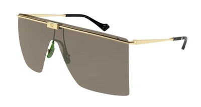 NUEVAS GAFAS DE SOL GUCCI UNISEX DORADO/MARRÓN ESCUDO GAFAS GUCCI GG1096S 002 Foto 1 de 4