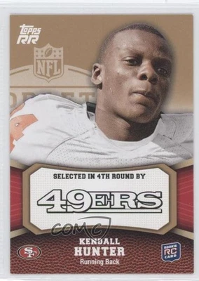 2011 Topps Rising Rookies Gold Kendall Hunter #113 RC - Image 1 of 2