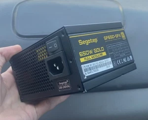Segotep 650W 80 plus złoty certyfikowany niemodułowy zasilacz ATX tylko GF650-SFX - Zdjęcie 1 z 6