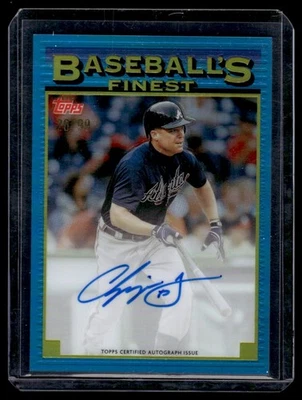 Topp Topps Finest Chipper Jones Auto 20/99 Atlanta Braves #93A-CJ 2024 Foto 1 de 2