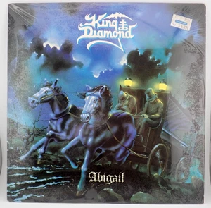 KING DIAMOND – Abigail 1st Press Vinyl US 1987 LP EMW Masterdisk Inner NM LP-129 - Picture 1 of 9