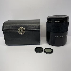 Soligor C/D Mirror Zoom Lens F:8 500mm - F:12 800mm with Case - Picture 1 of 23