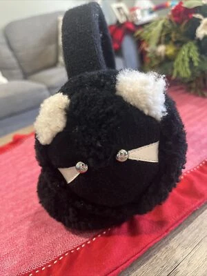 Orejeras Coach Ear Muffs lana mapache piel de oveja calentador orejeras envolventes Foto 1 de 2