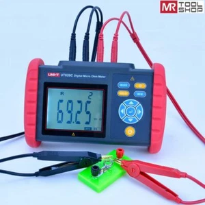 UNI-T Digital DC Low Resistance Meter Equipotential Test Micro Ohmmeter Connecto - Picture 1 of 12